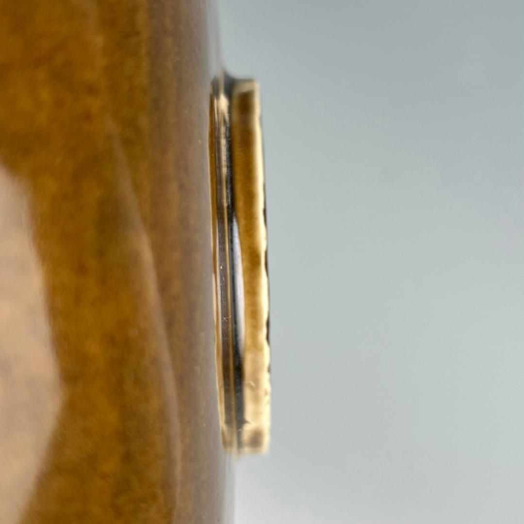 定窯紫金釉鹿紋碗 唐物 中国古玩 中国美術 唐物 擺件 A895