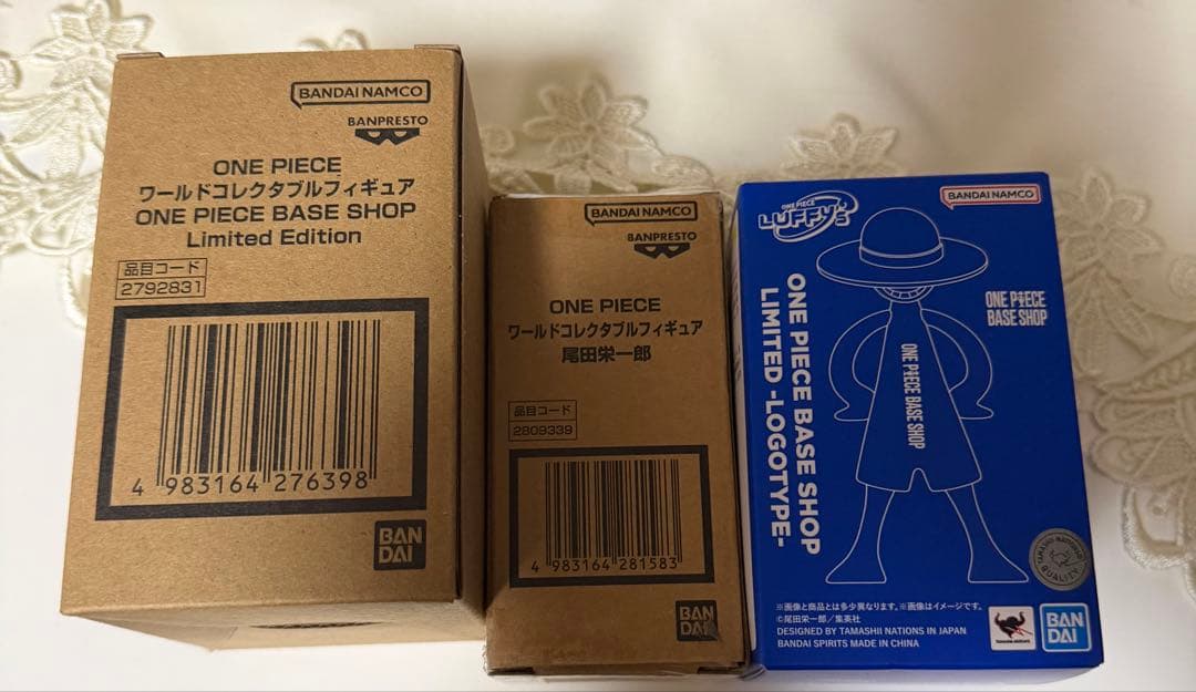 ONE PIECE BASE SHOP ワーコレ 尾田先生　ルフィ＋ルフィズ