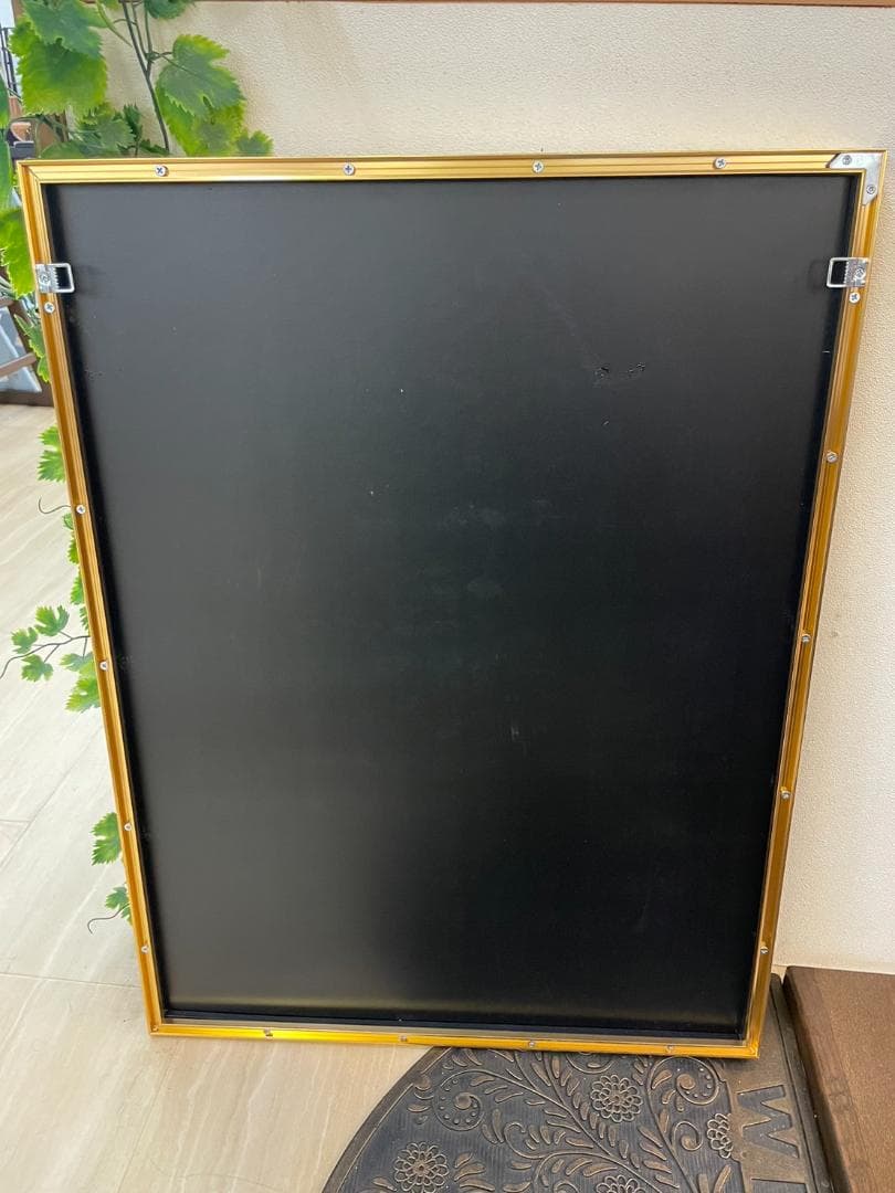 水晶絵　アートパネル　金の生る木　金運　クリスタル　立体　絵画　アート　ゴールド