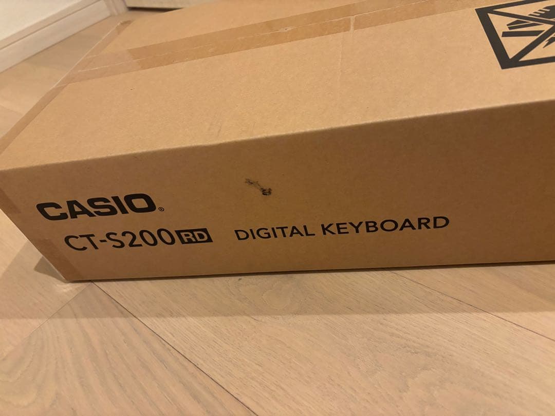 CASIO CT-S200RD RED ベーシックキーボード