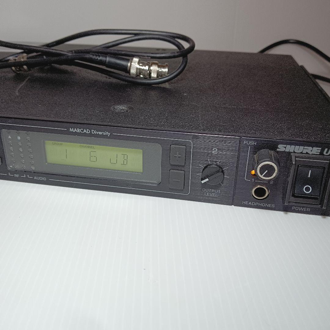 SHURE シュアー マイクレシーバー　U4D-ABJ 受信器　ワイヤレス