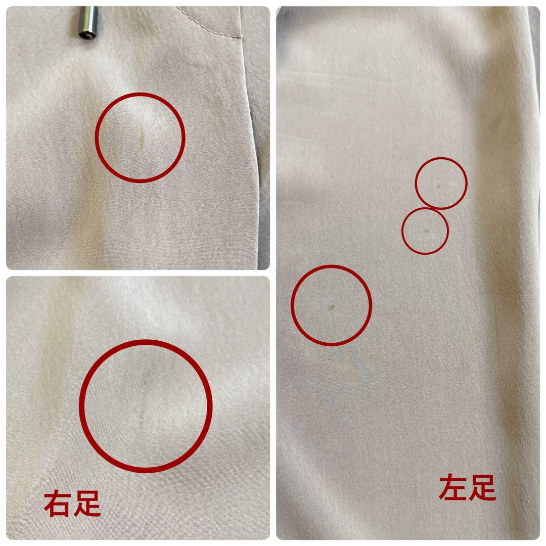 ▪️ブルネロクチネリ ガウチョパンツ シルク混 ゴムウエスト ブラウンベージュ