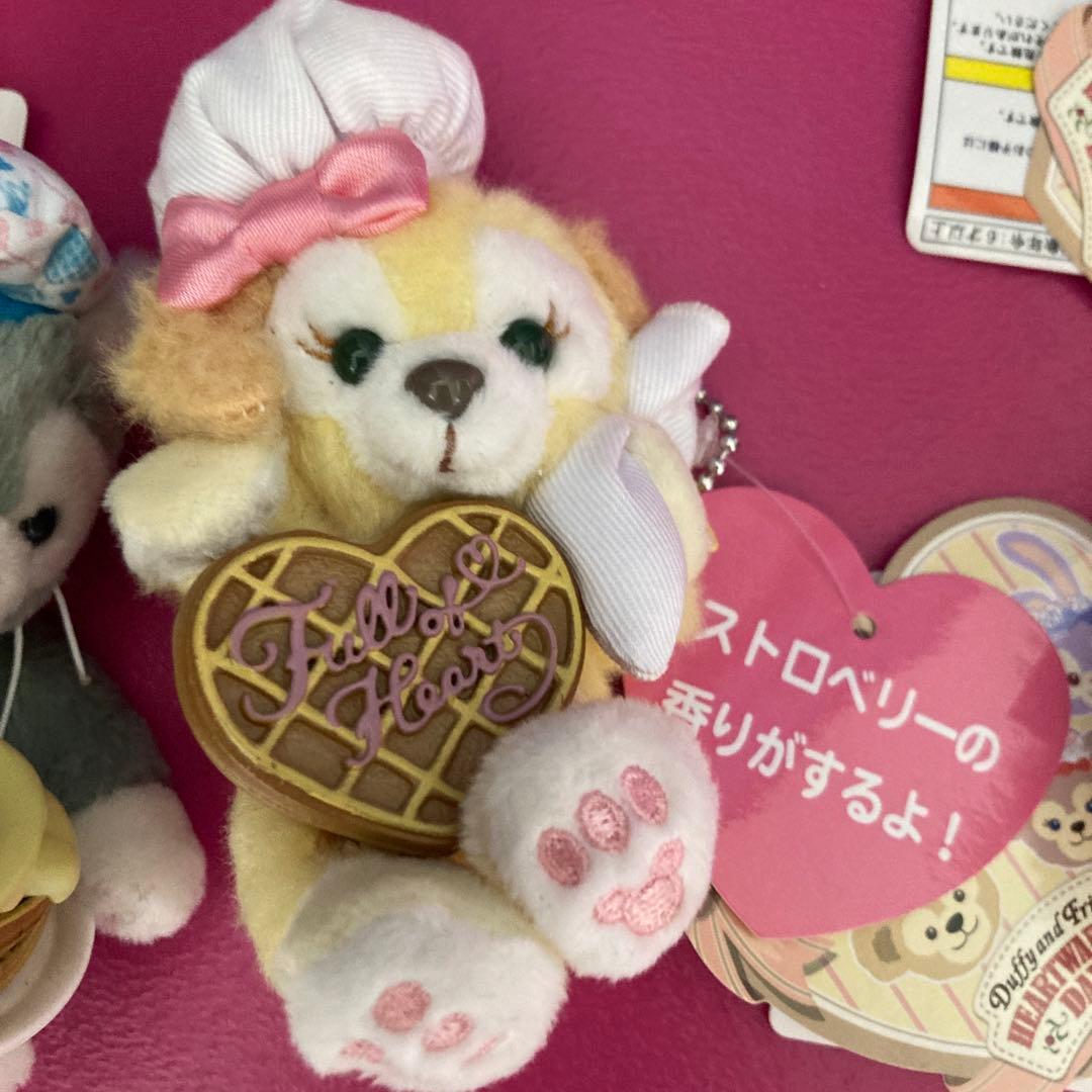 ５コ❤︎販売終了品❤︎新品❤︎ディズニーシー❤︎ダッフィ、ステラルー❤︎ぬいぐるみチェーン