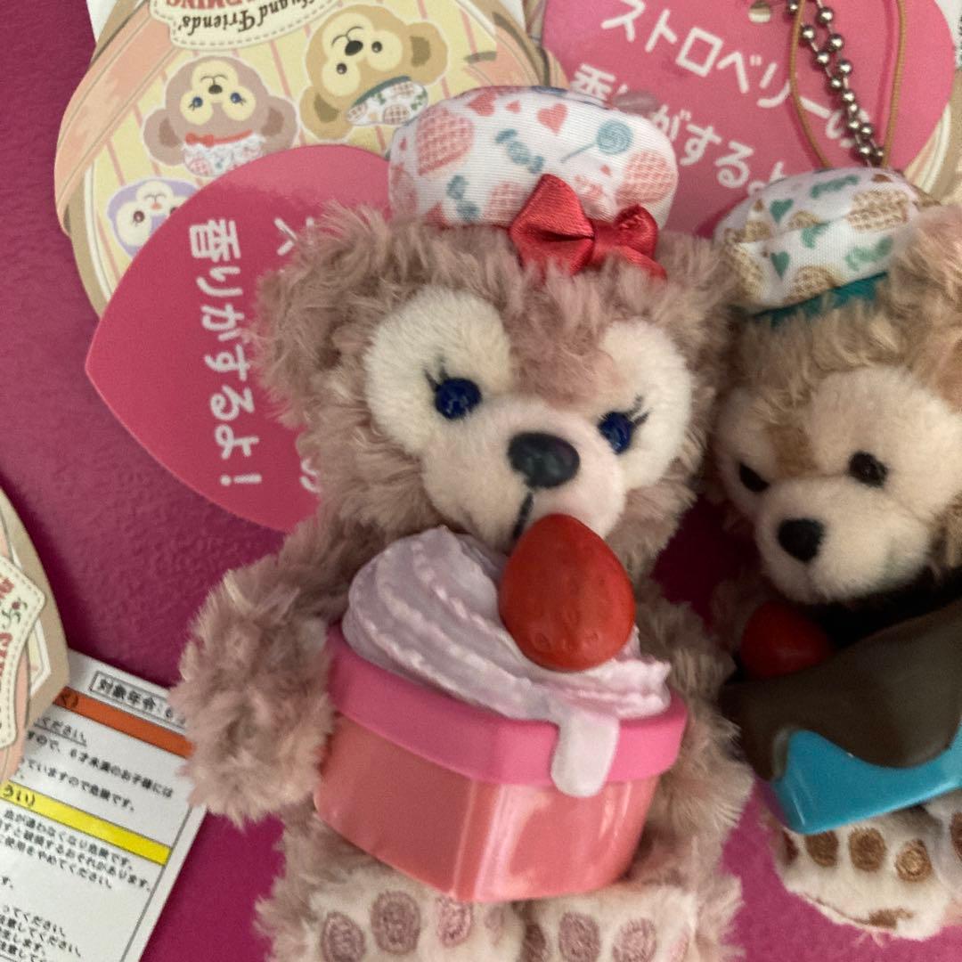 ５コ❤︎販売終了品❤︎新品❤︎ディズニーシー❤︎ダッフィ、ステラルー❤︎ぬいぐるみチェーン