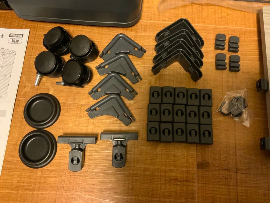 キャットケージ ミニ 2段 幅69cm キャスター付き アイリスオーヤマ グレー