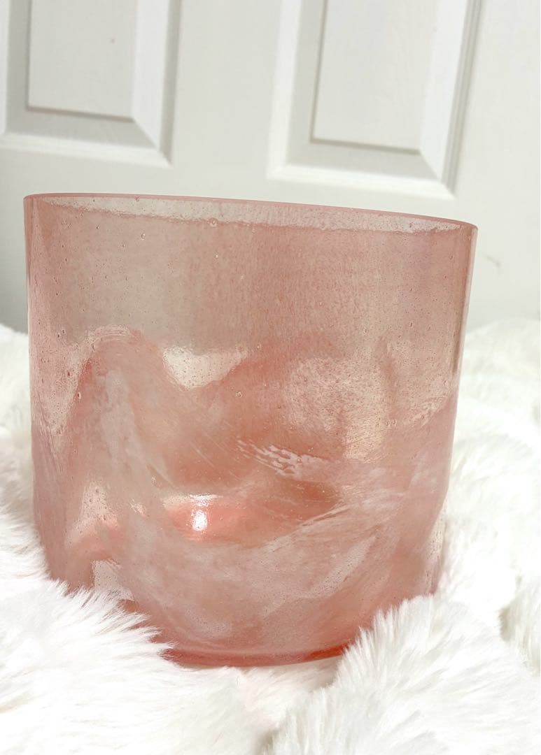 クリスタルボウル　7インチG+20 ピンク