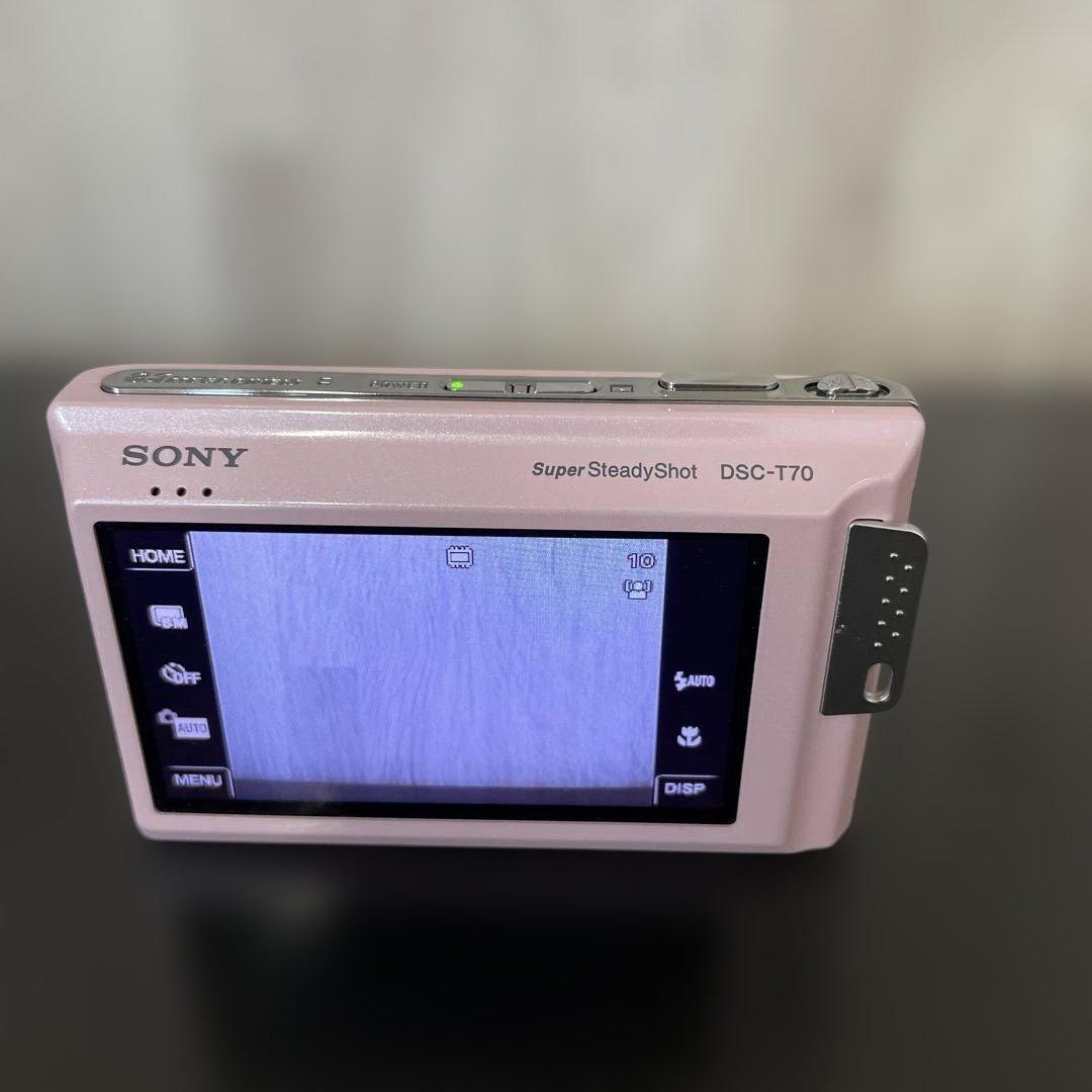 Sony Cybershot DSC-T70 デジタルカメラ　ピンク