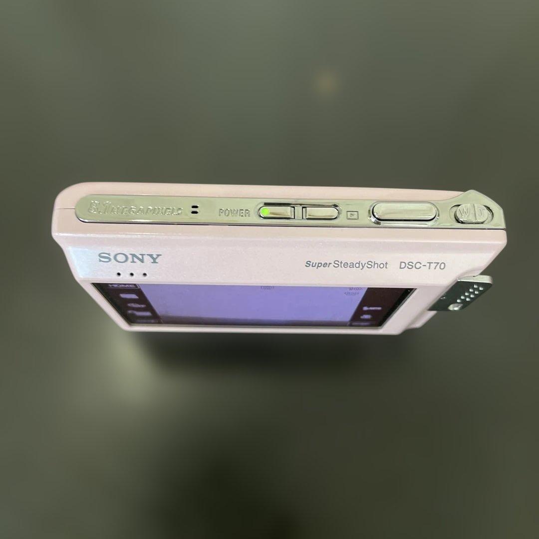 Sony Cybershot DSC-T70 デジタルカメラ　ピンク