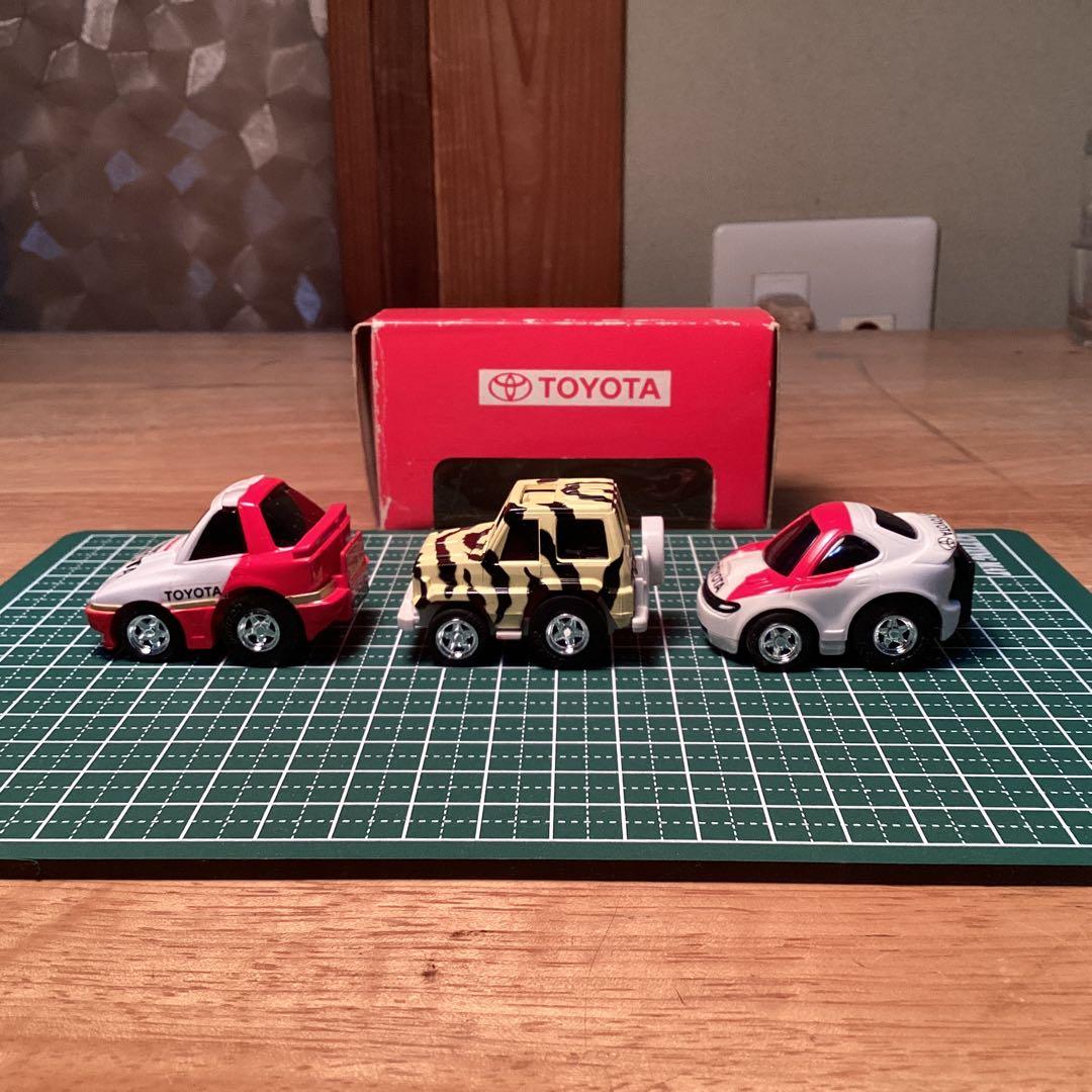 チョロQHG TOYOTA SUPRA ,LAND CRUISER,CELICA