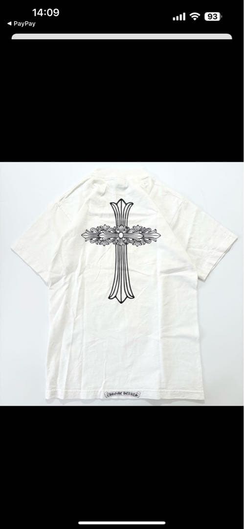 CHROME HEARTS ホワイト Tシャツ　Mサイズ