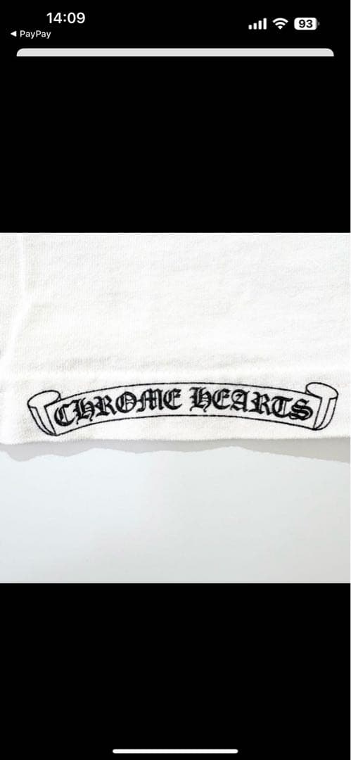 CHROME HEARTS ホワイト Tシャツ　Mサイズ