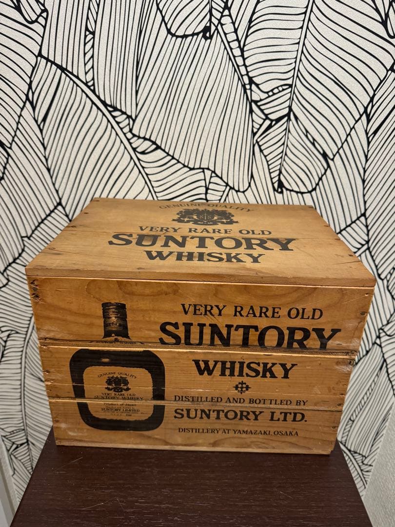 (レア) SUNTORY サントリーオールドウイスキーボックス 3 段式