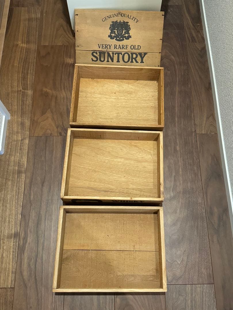 (レア) SUNTORY サントリーオールドウイスキーボックス 3 段式