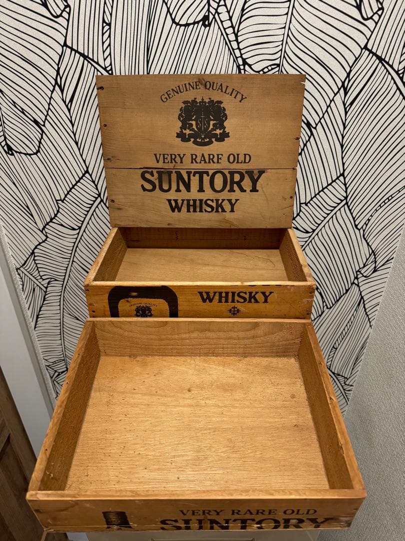 (レア) SUNTORY サントリーオールドウイスキーボックス 3 段式