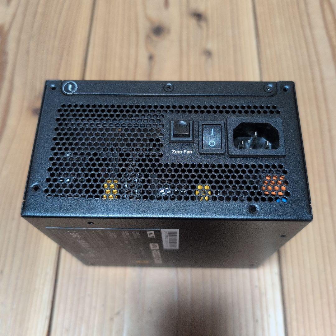 MSI 850W 電源 MPG A850G PCIE5