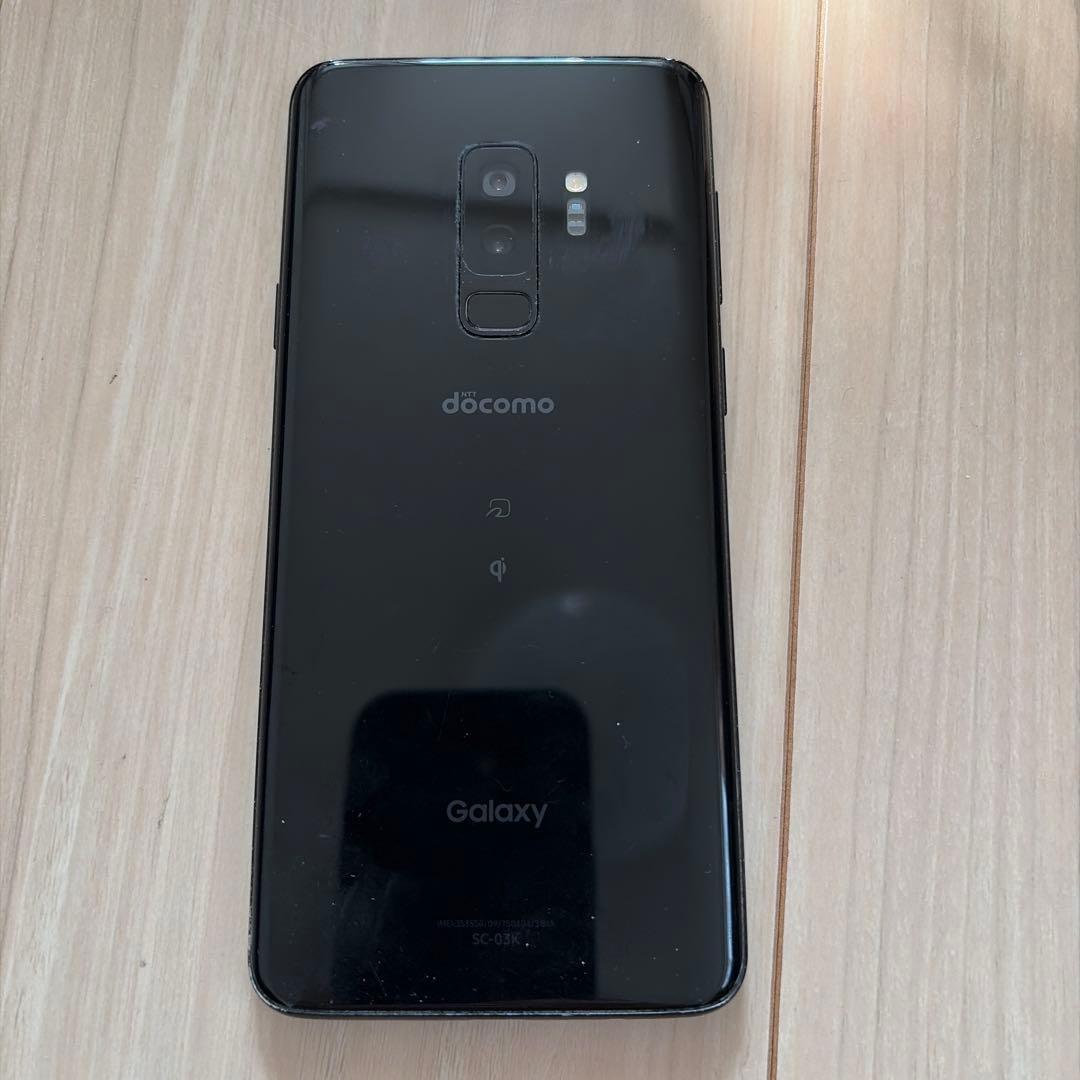 docomo Galaxy S9+ ブラック SIMロック解除済み 訳あり
