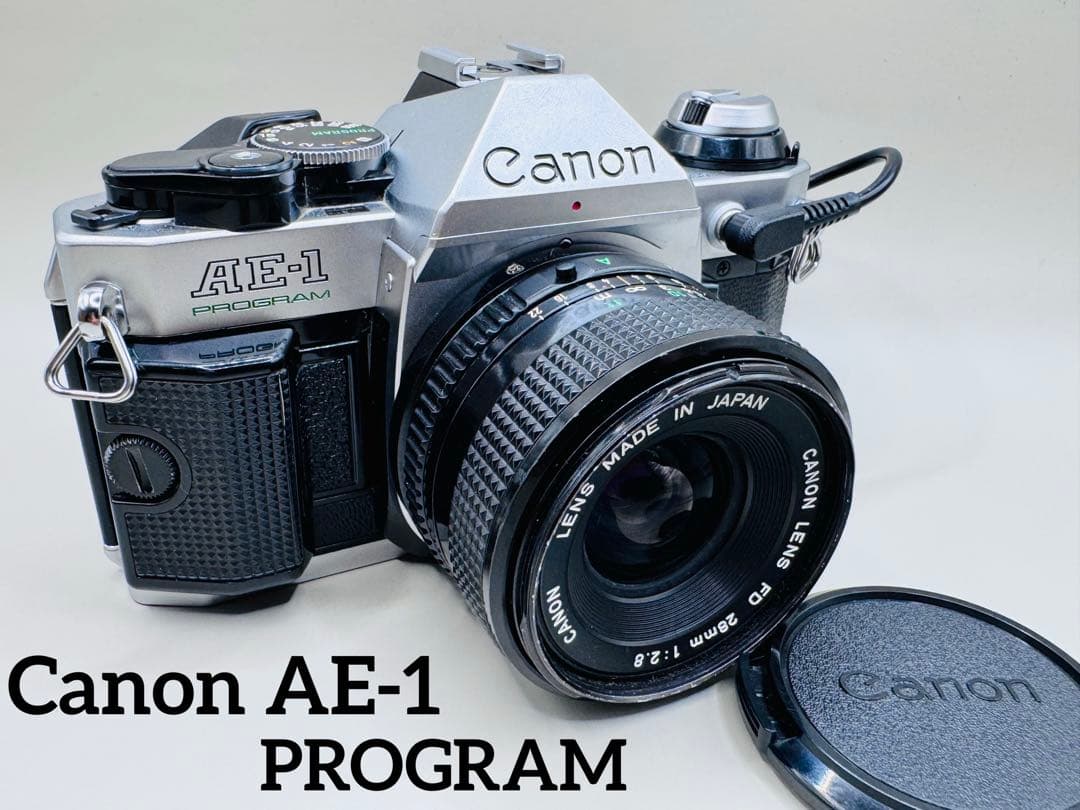 【美品】 Canon AE-1 PROGRAM / New FD 28mm他1本