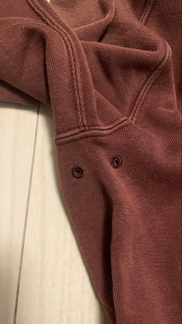 正規品　NUMBER (N)INE エンブレムダメージパーカー フーディ0