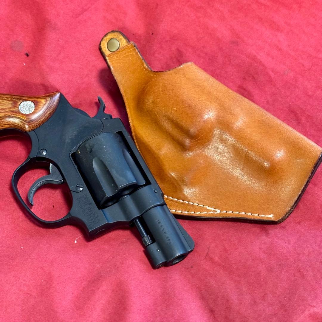 整備済 SHOOTER レザー ヒップ ホルスター 右利き用