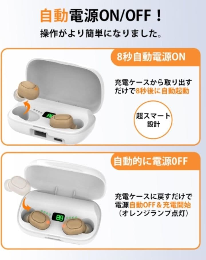 [セット売り19点]集音器　簡単操作・自動電源ON/OFF★新品未使用