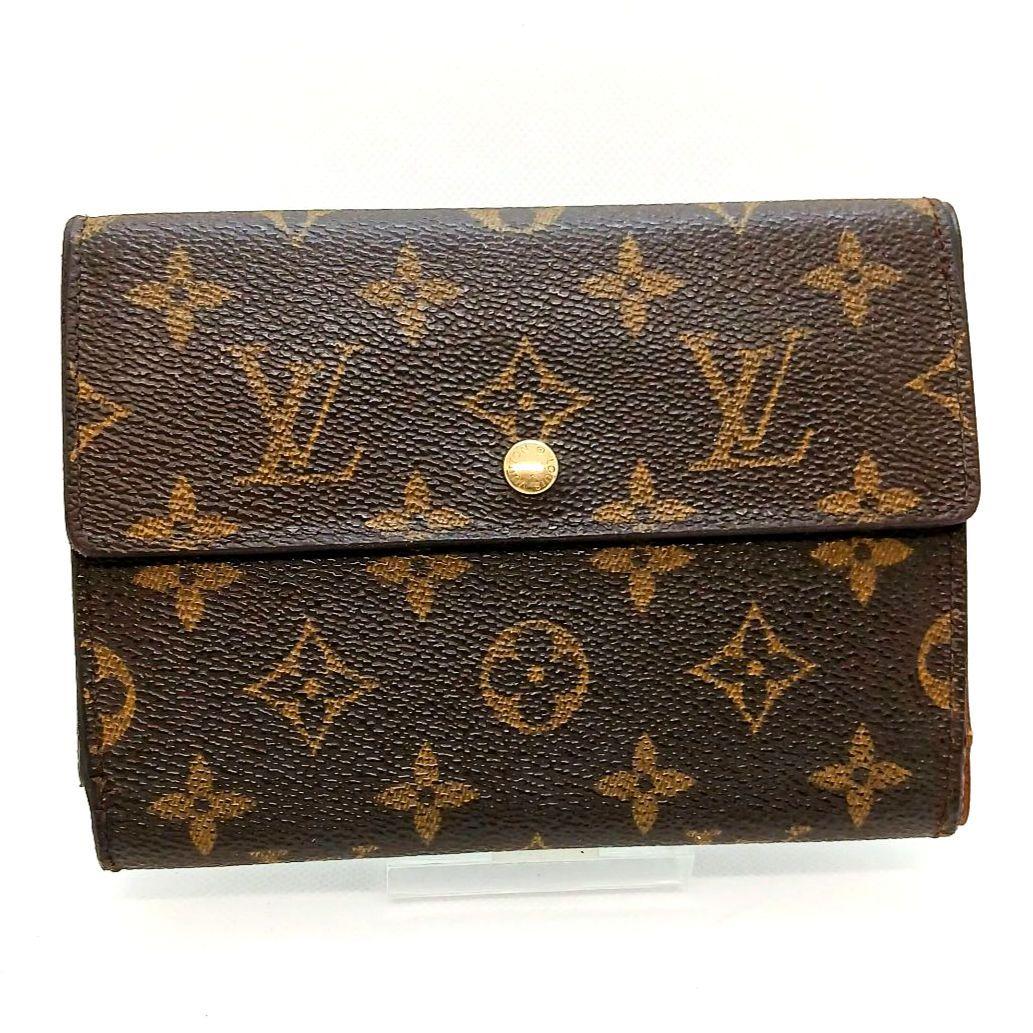 ★美品★ルイヴィトン★ポルト トレゾール エテュイ パピエ モノグラム★折り財布