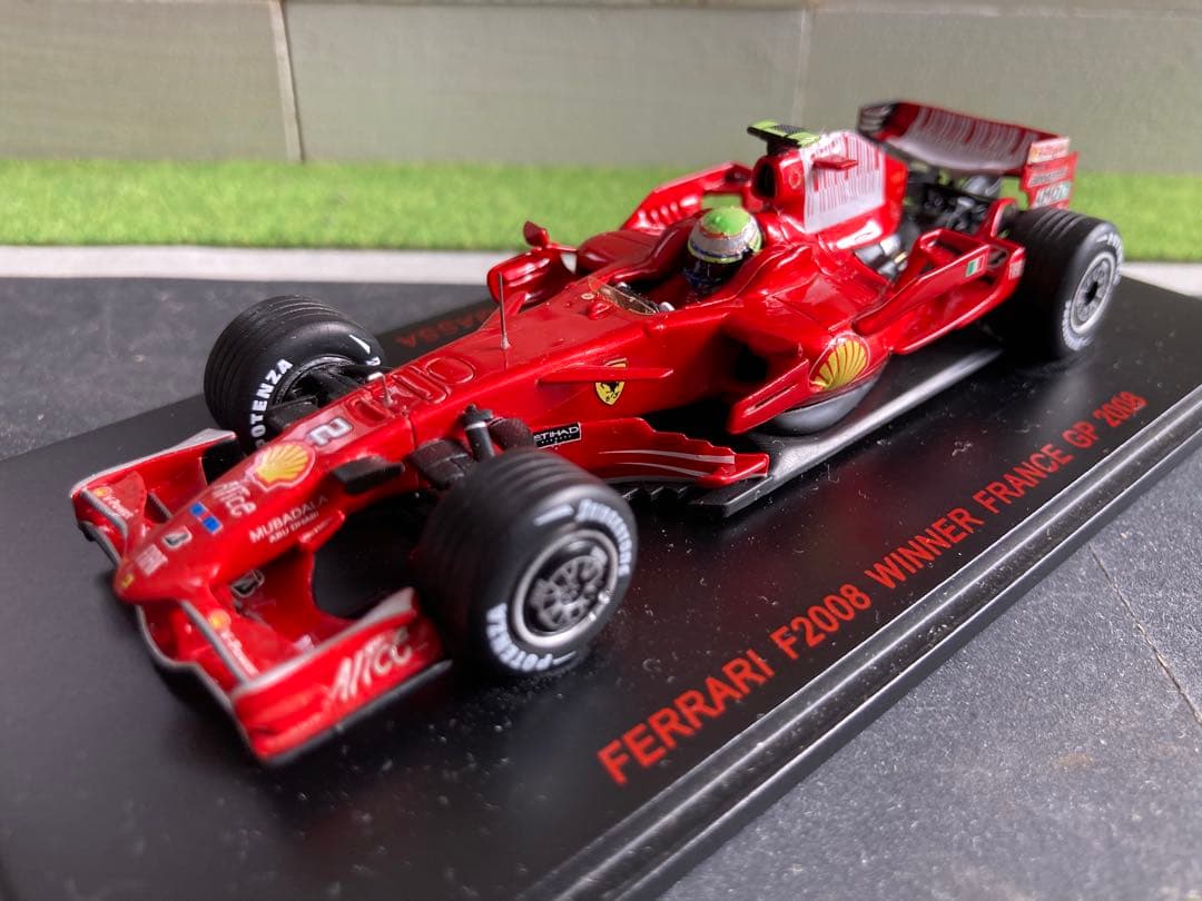 レッドライン‼️フェラーリF2008 フェリペマッサ　フランスGP優勝モデル