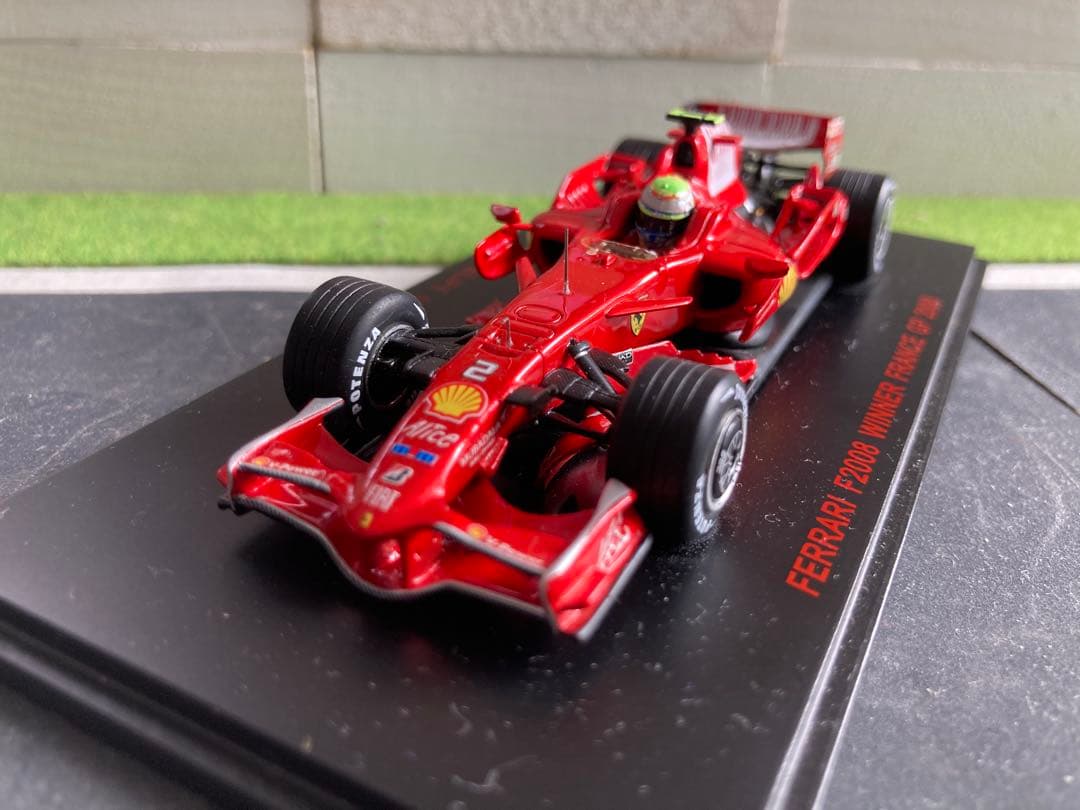 レッドライン‼️フェラーリF2008 フェリペマッサ　フランスGP優勝モデル
