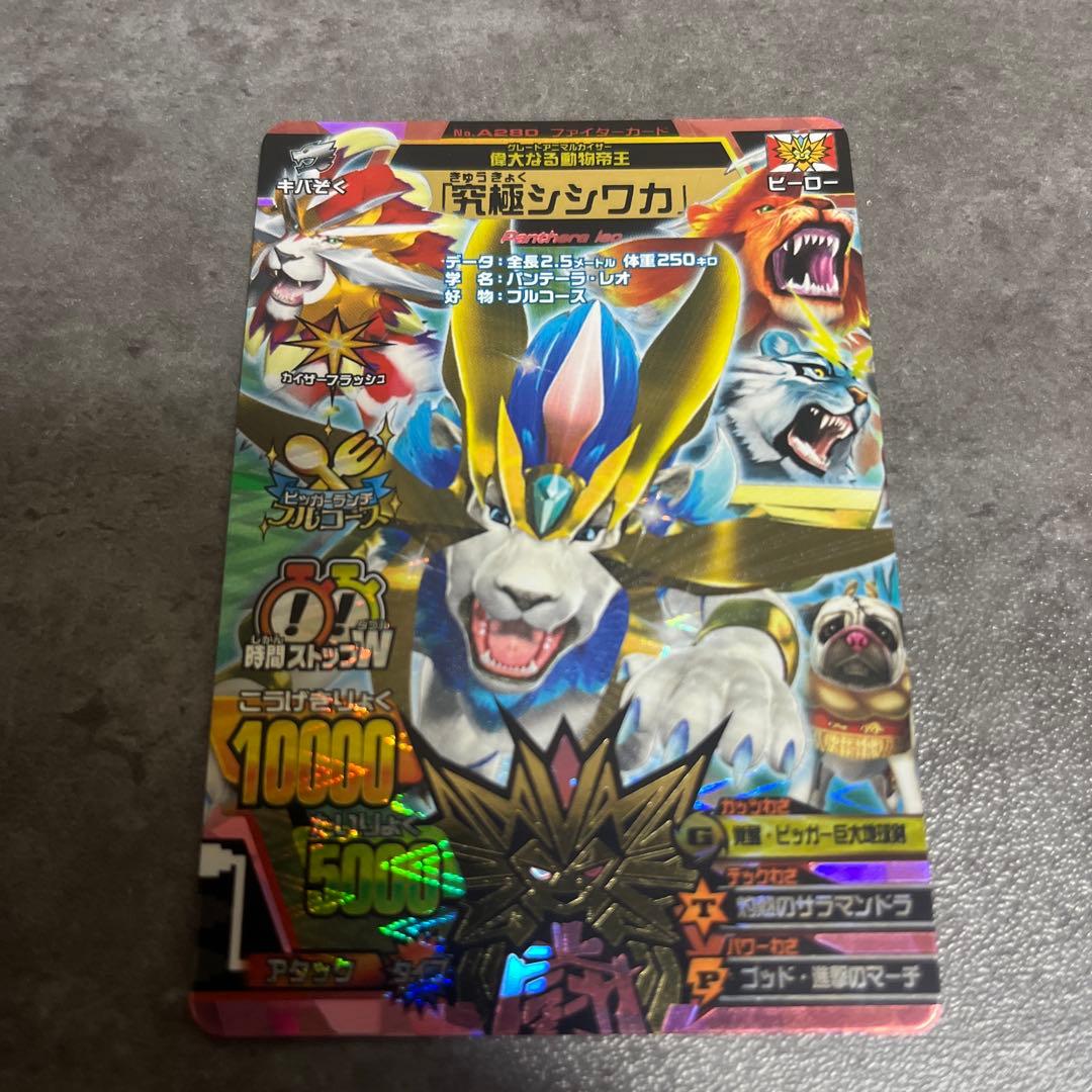 アニマルカイザー「究極シシワカ」