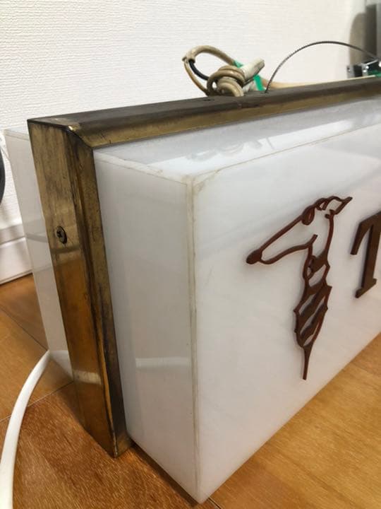 非売品　トラサルディ　ダンヒル　照明　吊り下げ　店舗什器　看板 希少　当時物