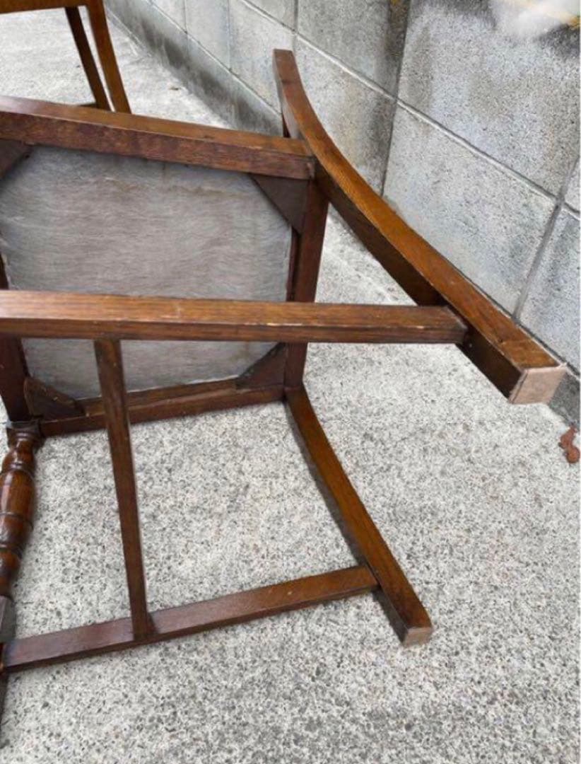 イギリス製　　アンティーク　ダイニング定価48000 チェア　定価480001️⃣