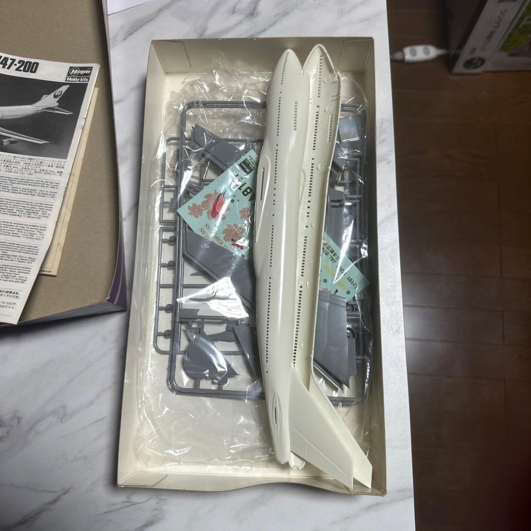 長谷川制作所JAL BOEING747-２００　SRE 1/200