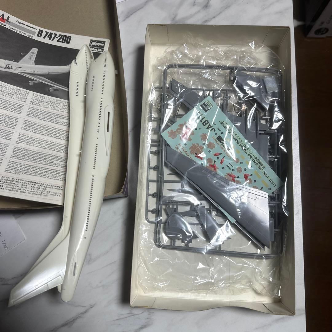 長谷川制作所JAL BOEING747-２００　SRE 1/200