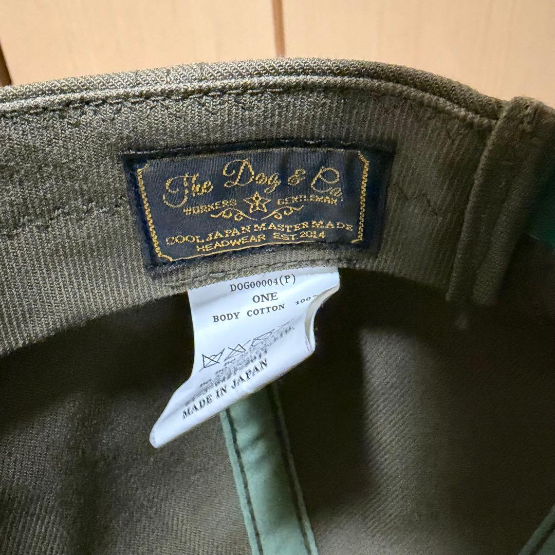 THE H.W.DOG & CO. キャップ　カーキ
