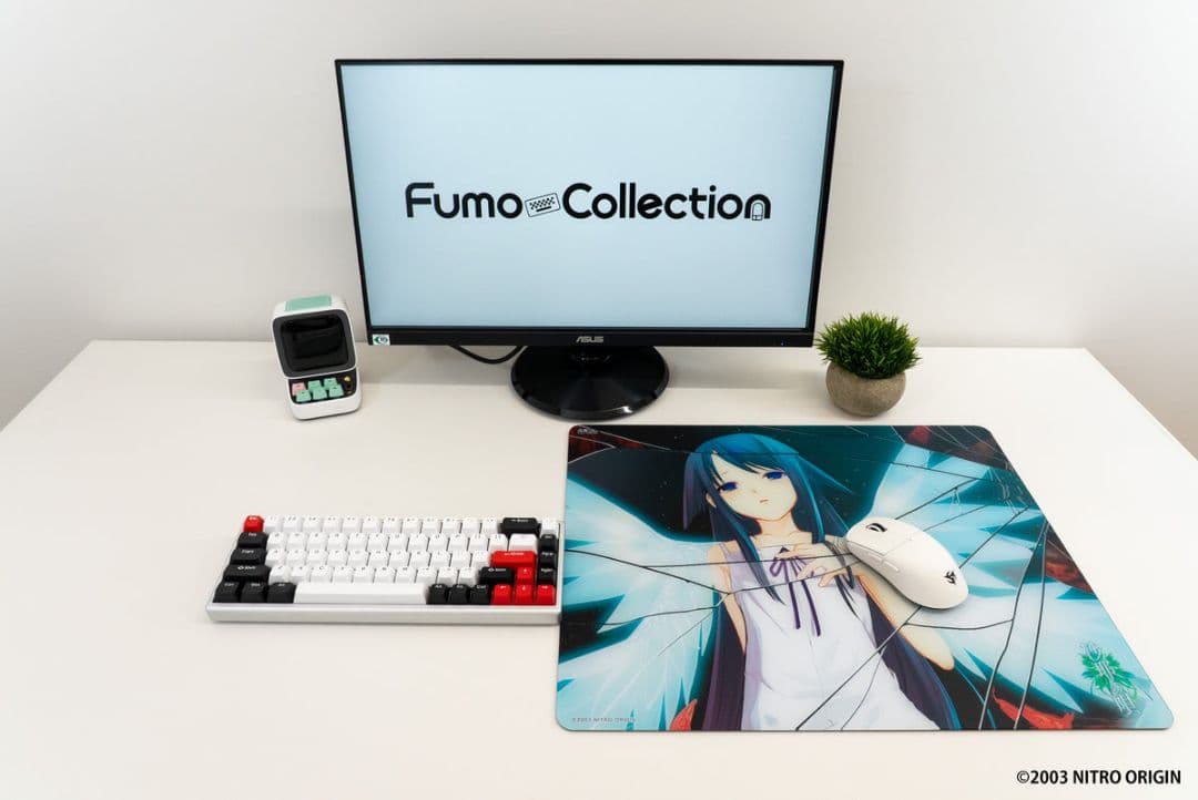 ふもコレ　ガラスマウスパッド　沙耶の唄　コラボ商品