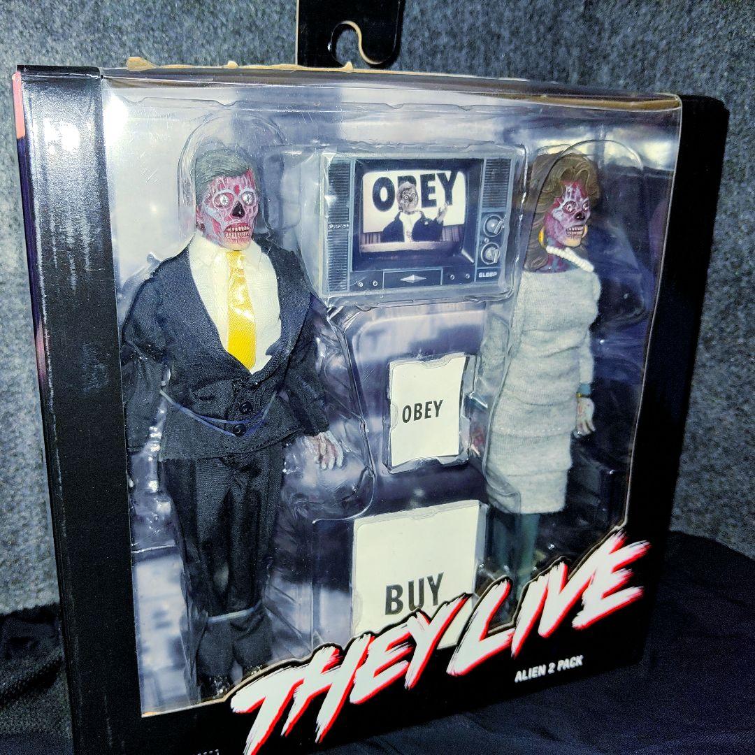 NECA 社•豆魚雷[They Live ALIEN 2 PACK]新品未開封!