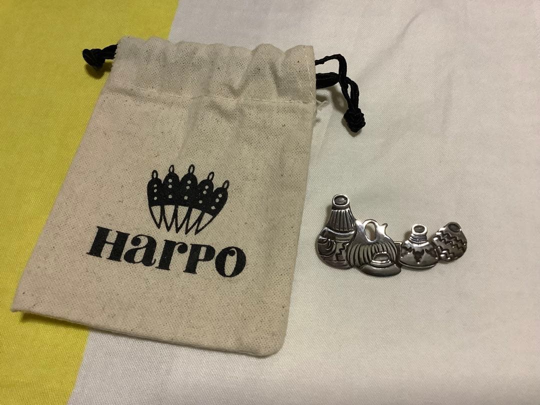 HARPO ハルポ シルバーブローチ 壺 ロンハーマン