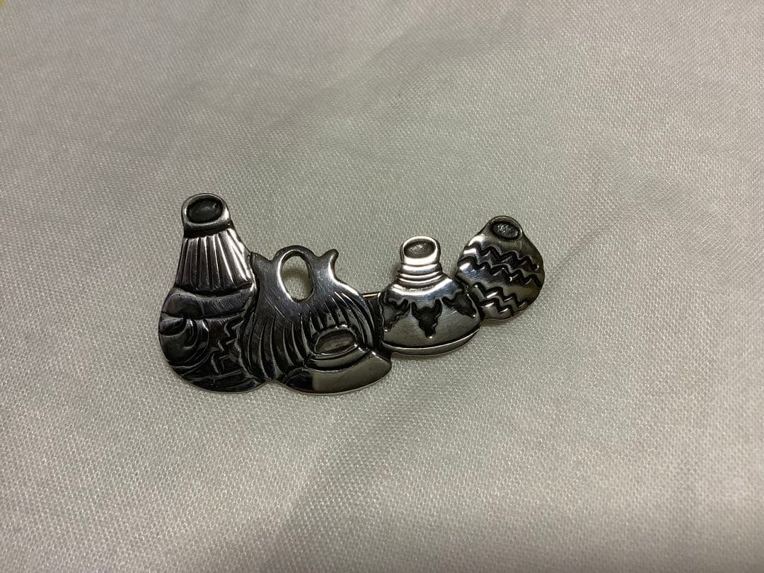 HARPO ハルポ シルバーブローチ 壺 ロンハーマン