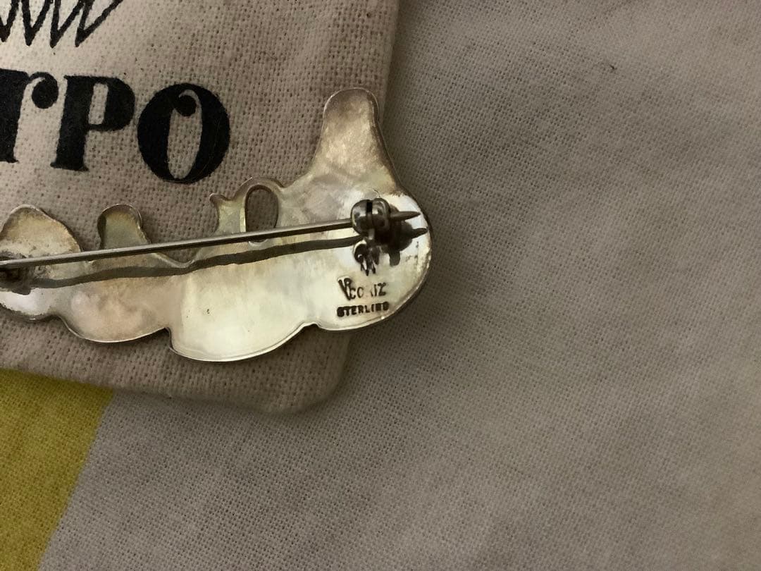 HARPO ハルポ シルバーブローチ 壺 ロンハーマン