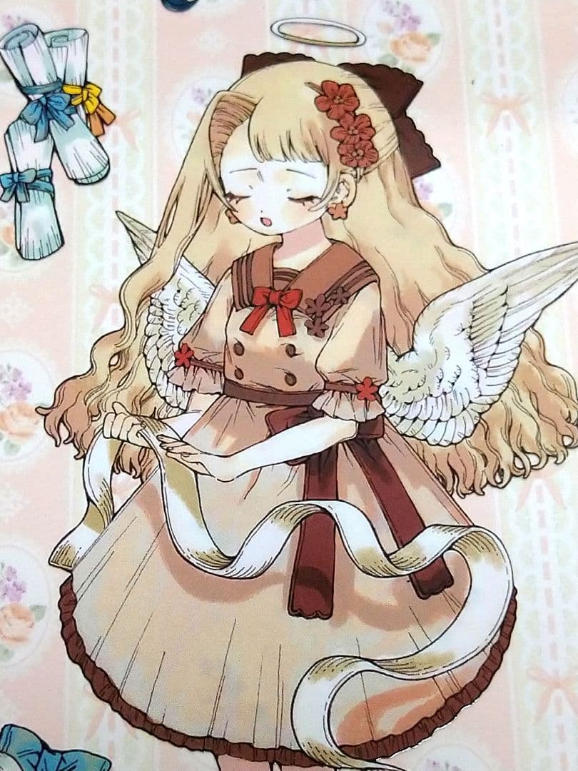 J547＃小天使(PET)田小宝的星空切り売り海外人物マステ女の子