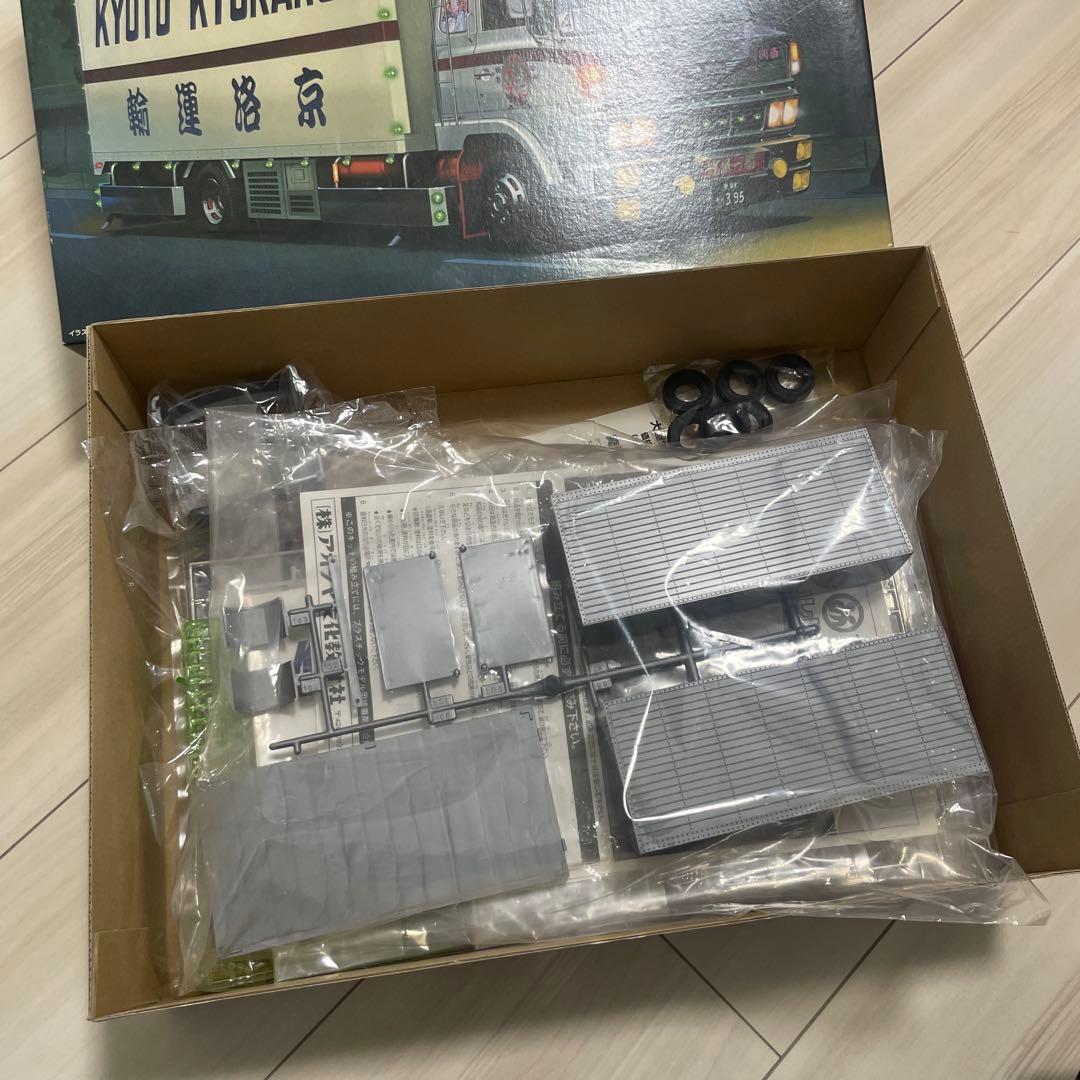 年末クリスマスセール　アオシマ　デコトラ 京洛運輸　風雲児　2個セット