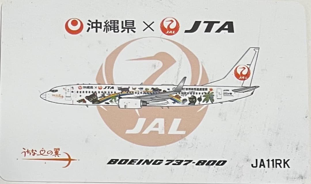 JTA B737-800 JA11RK 沖縄県×JTA kwjfa