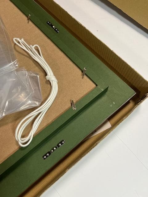 リ*5様 ゴールド F20 油彩額縁　アクリル付き