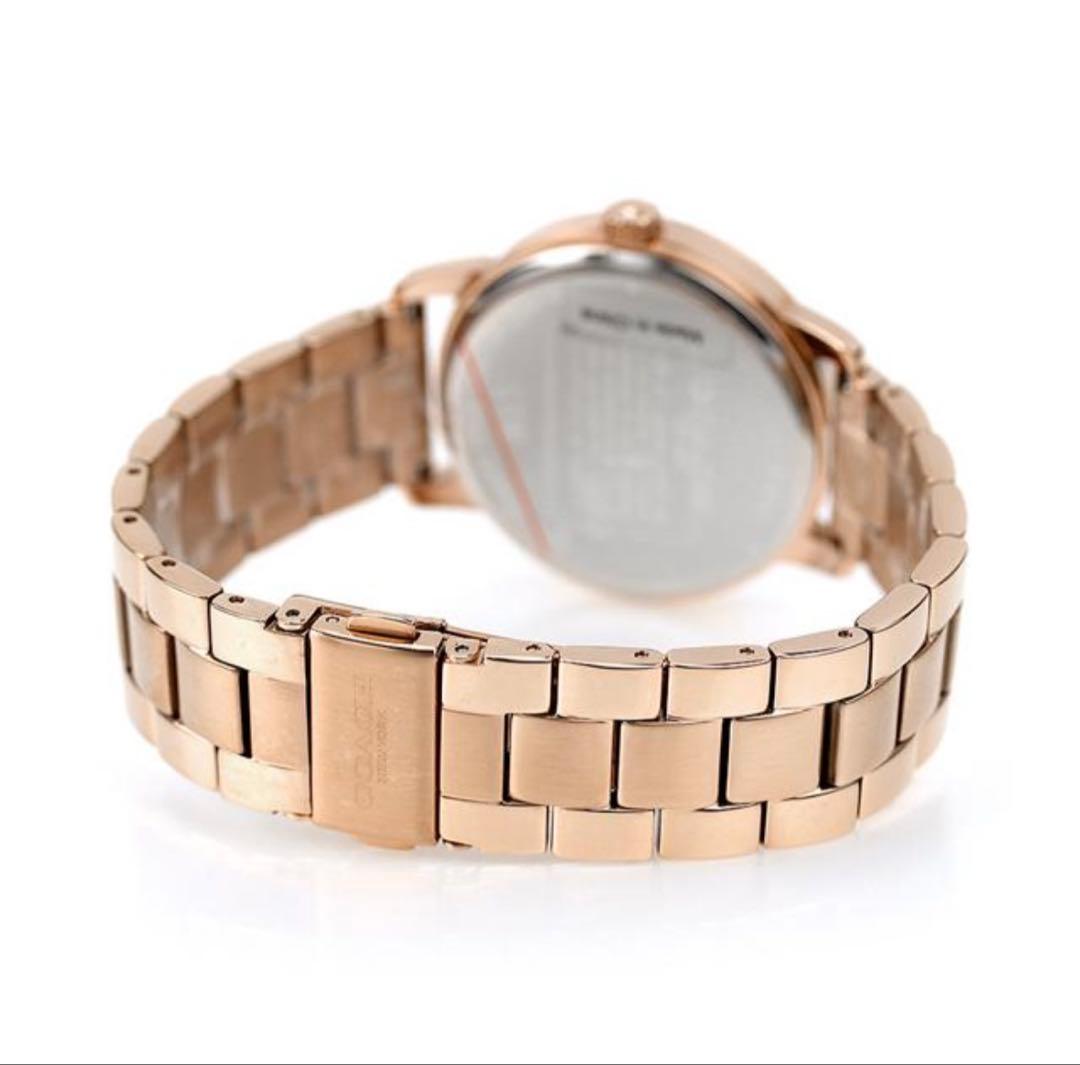 新品タグ付き未使用　COACH レディース腕時計 ピンクゴールド コーチ　保証書