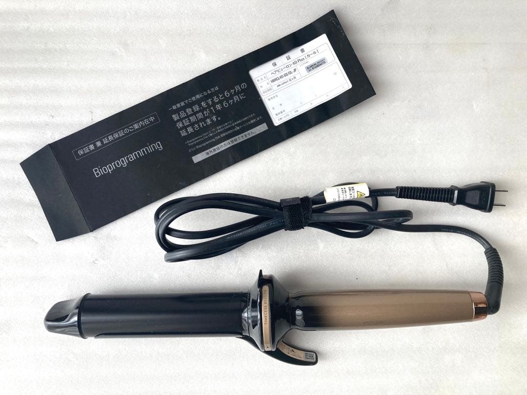 HAIRBEAURON 4D Plus カールヘアアイロン 34mm