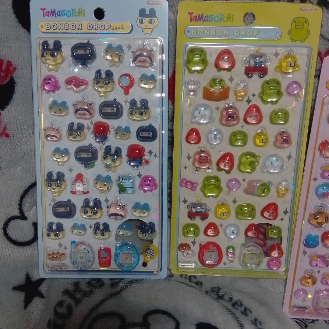 たまごっち ボンボンドロップシール 4シートセット