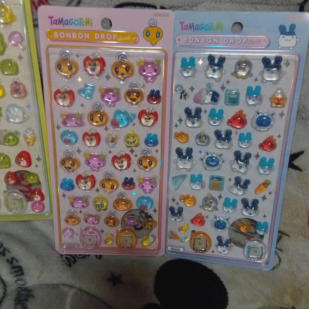 たまごっち ボンボンドロップシール 4シートセット