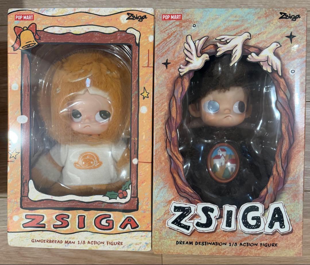 2個セットZsiga 1/8 アクションフィギュア