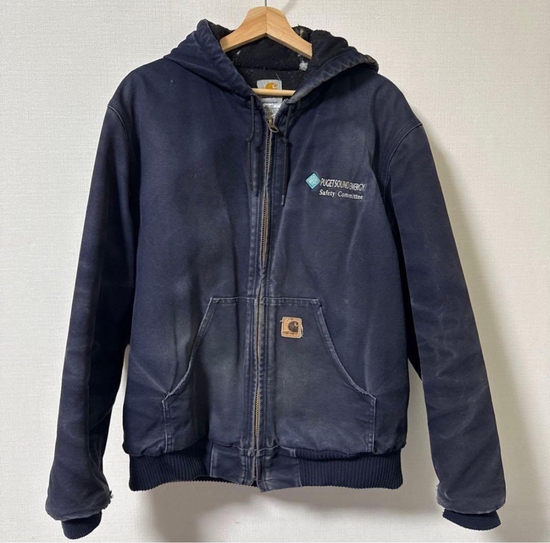 Carhartt カーハート　ネイビー　アクティブジャケット　フェード