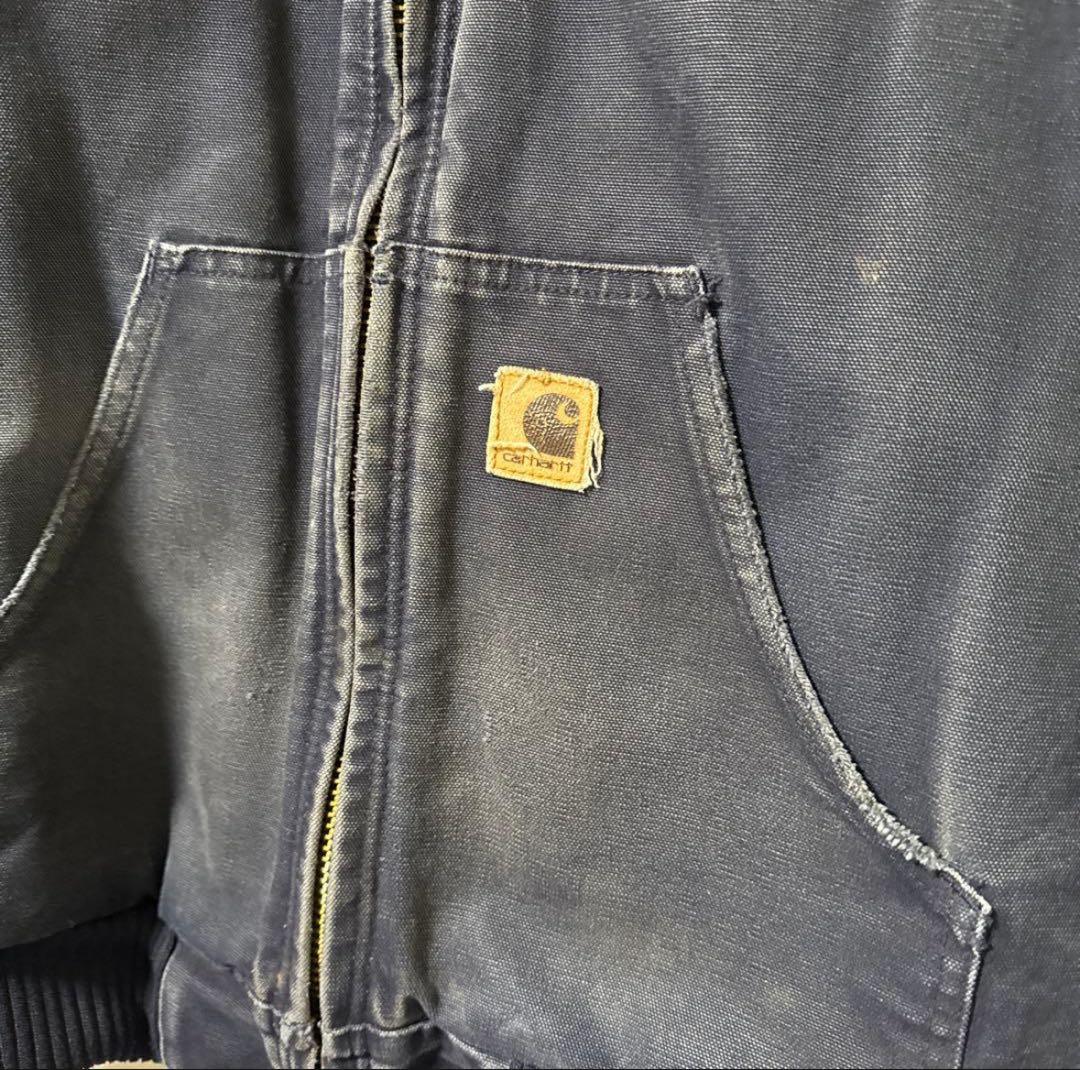 Carhartt カーハート　ネイビー　アクティブジャケット　フェード