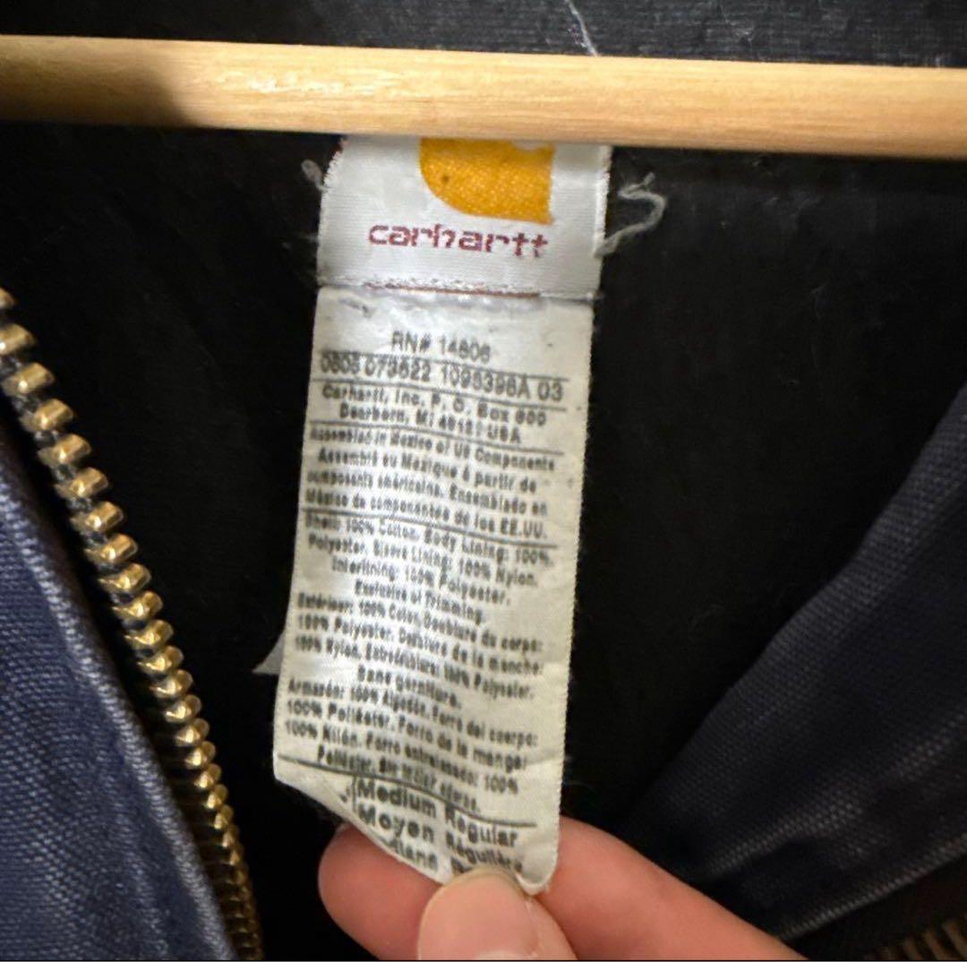 Carhartt カーハート　ネイビー　アクティブジャケット　フェード